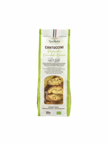 Cantuccini s pistacijo in belo čokolado - Ekološki 200g RomiMarie