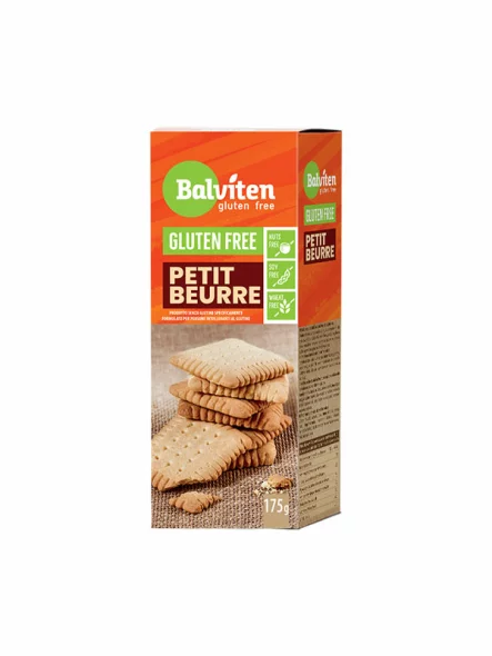 Petit Beurre piškoti Brez glutena - 175g Balviten