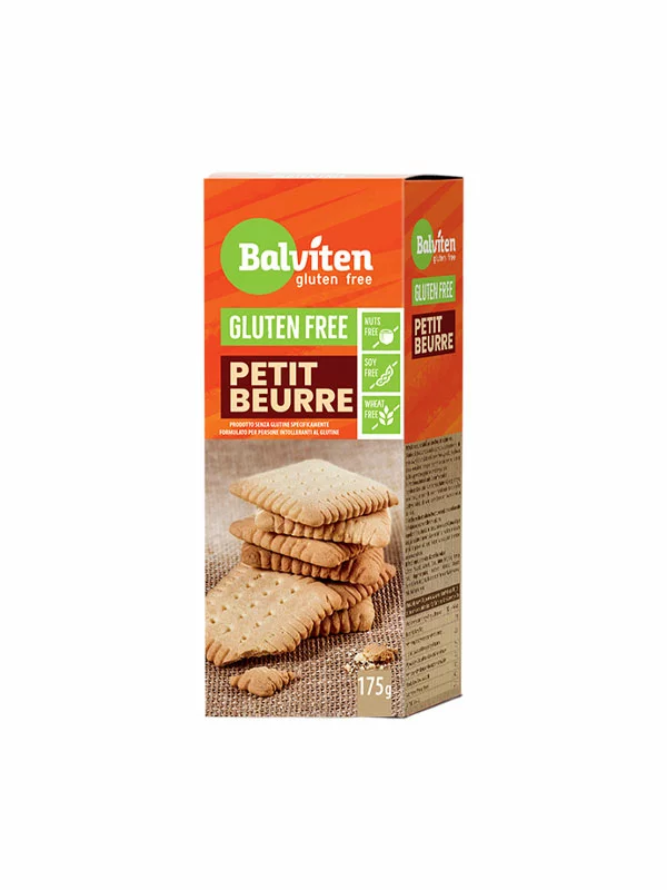 Petit Beurre piškoti Brez glutena - 175g Balviten