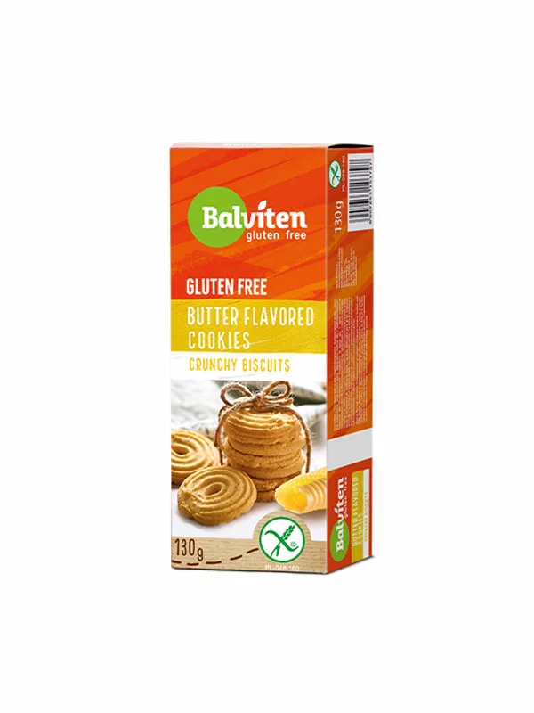 Masleni piškoti Brez glutena - 130g Balviten
