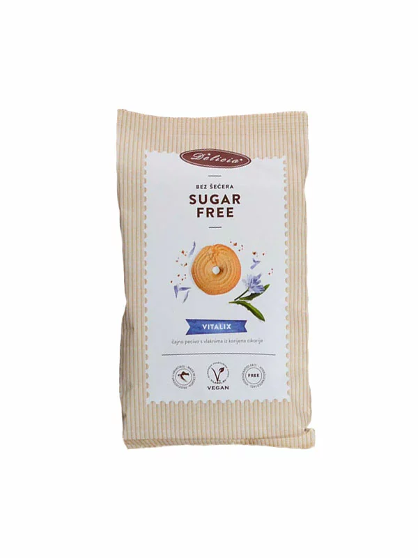 Vitalix Piškoti brez sladkorja - 200g Delicia