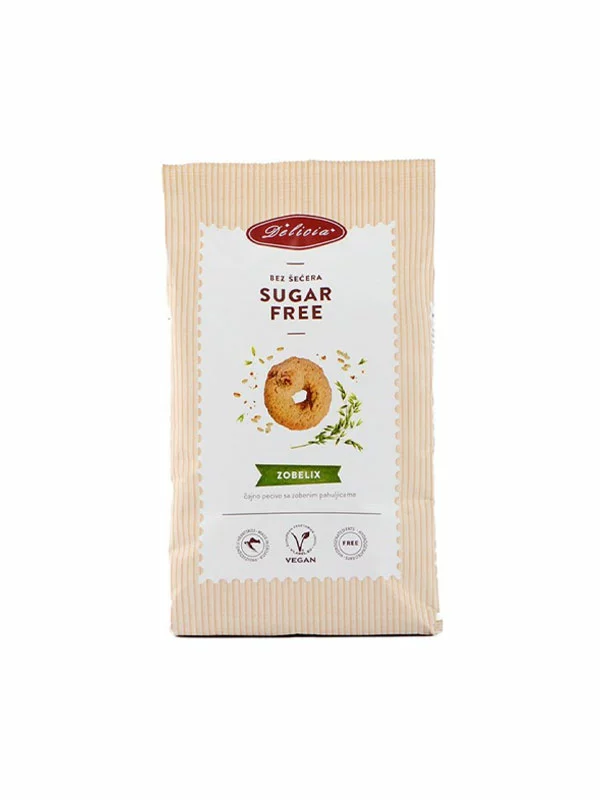 Zobelix piškoti brez sladkorja - 200g Delicia