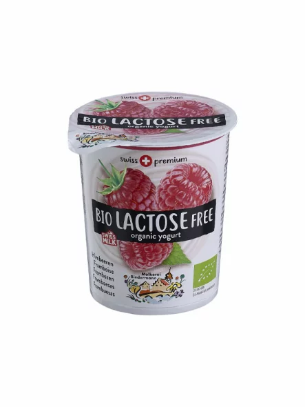 Malinov jogurt Brez laktoze - Ekološki 200g Molkerei Biedermann