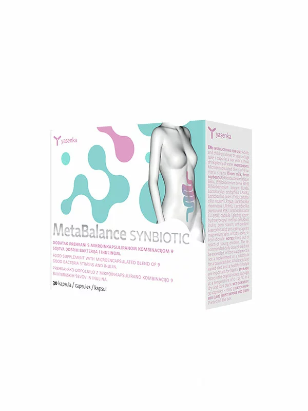 Meta Balance Synbiotic prehransko dopolnilo - 30 kapsul Yasenka