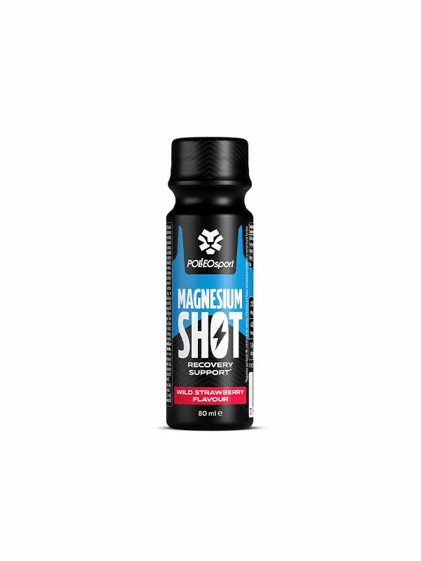 SHOT Magnezij + Vitamin B6 - Jagoda - 80ml Polleo