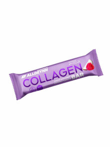 Kolagenska čokoladna ploščica malina in kokos 40 g – All Nutrition