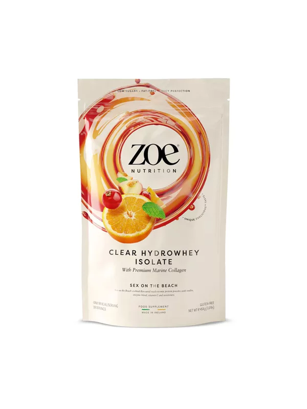 Clear Hydrowhey Sex on the Beach - 454g ZOE
