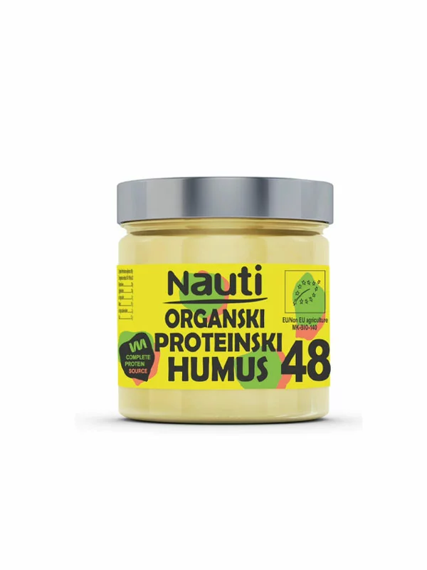 Beljakovinski humus 48 - Ekološki 185g Greenfood