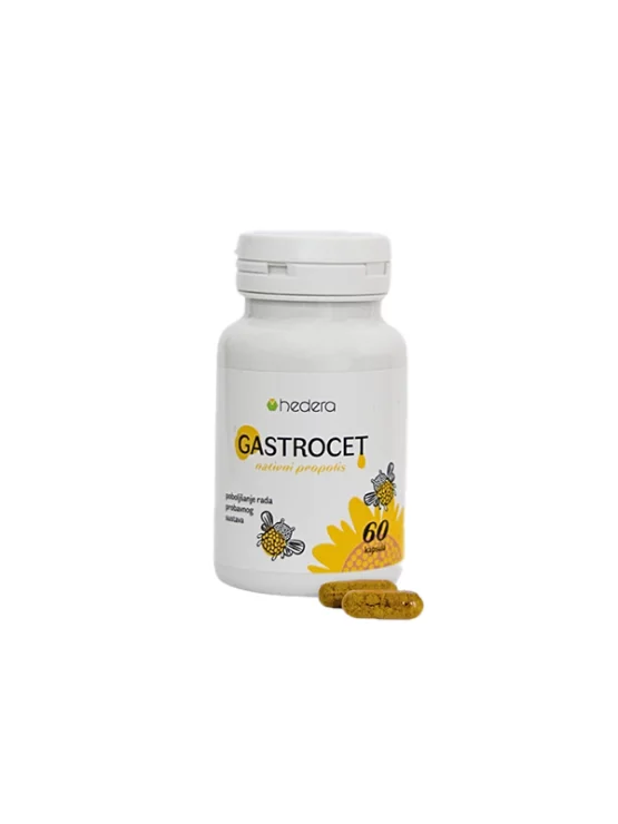 Gastrocet pri prebavnih težavah - 60 kapsul hedera