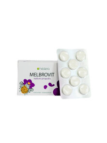 Matični mleček v pastilah Melbrovit - 32 kos hedera