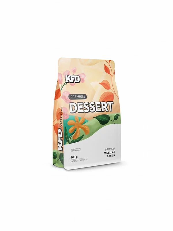 Beljakovine Casein DESSERT 700g čokolada - KFD Nutrition