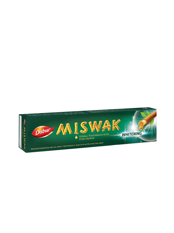 Ajurvedska zobna pasta MISWAK Whitening - 100ml Dabur