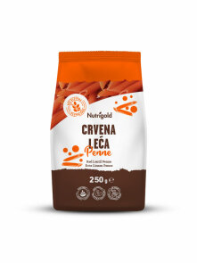 Testenine iz rdeče leče - Brez glutena 250g Nutrigold