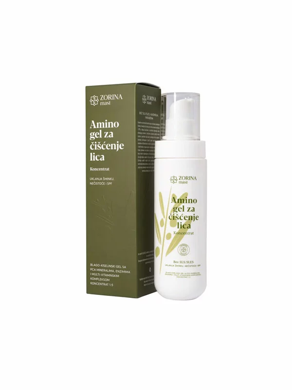 Zorina mast Amino čistilni gel za obraz embalaža 120ml