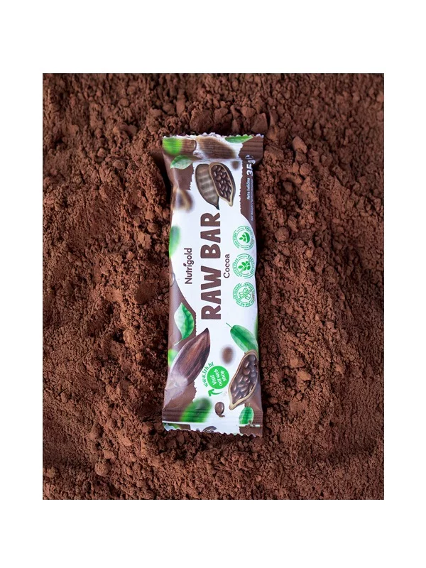 Sirova kakao pločica na kakao prahu