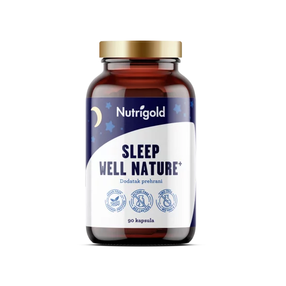 Sleep Well Nature 600mg - 90 vegan kapsul Nutrigold