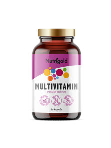 Multivitamin 527 mg – 60 veganskih kapsul Nutrigold