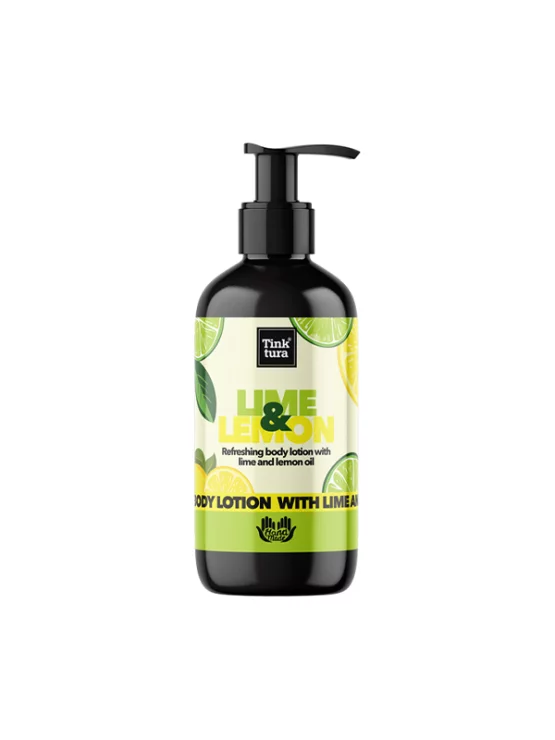 Tinktura Losjon za telo z limono in limeto v steklenički 200 ml