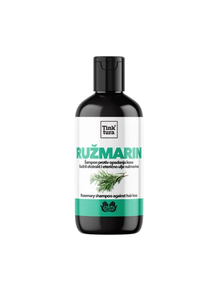 Tinktura Šampon za lase Rožmarin steklenička 200ml