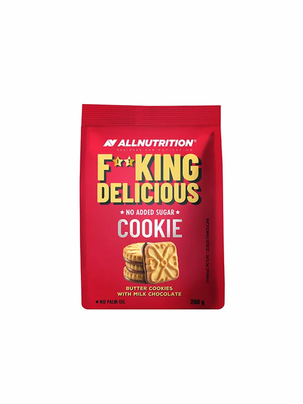 All Nutrition Čajni piškoti s čokoladnim prelivom brez dodanega sladkorja 200 g