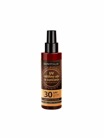 Zaščitno olje za sončenje SPF 30 - 100ml  Biovitalis