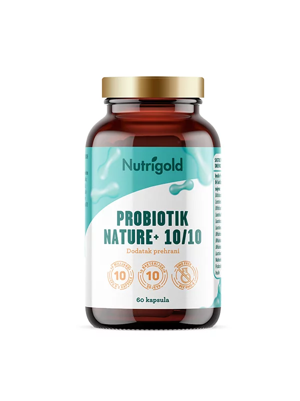 Nutrigold Probiotic Nature+ 10/10 - 60 Kapsul