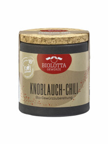 Mešanica začimb Česen & Čili - Ekološka 50g BioLotta