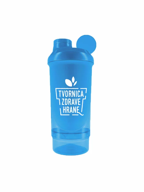 Pametni shaker s posodico  modre barve 500ml