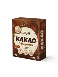 Piškoti brez sladkorja - Kakav 125 g Nutrigold