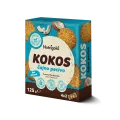 Nutrigold Piškoti brez sladkorja z okusom kokosa v 125 g pakiranju.