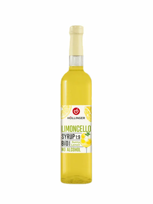Brezalkoholni sirup Limoncello  Ekološki 500ml Hollinger