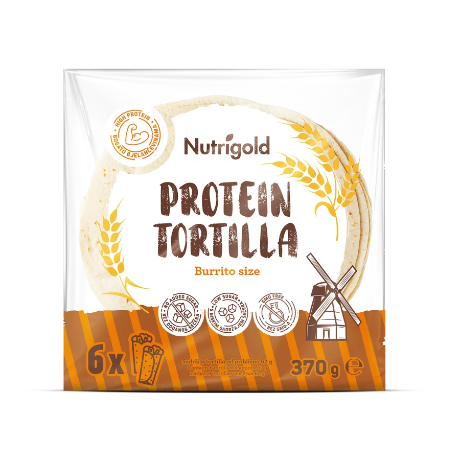 Nutrigold Proteinska Tortilja - 370g