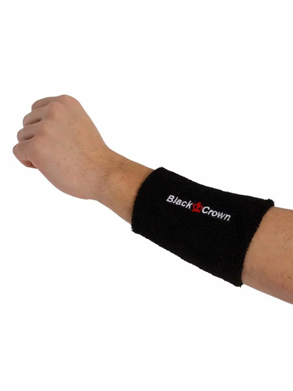 Black Crown Trak za zapestje Črni