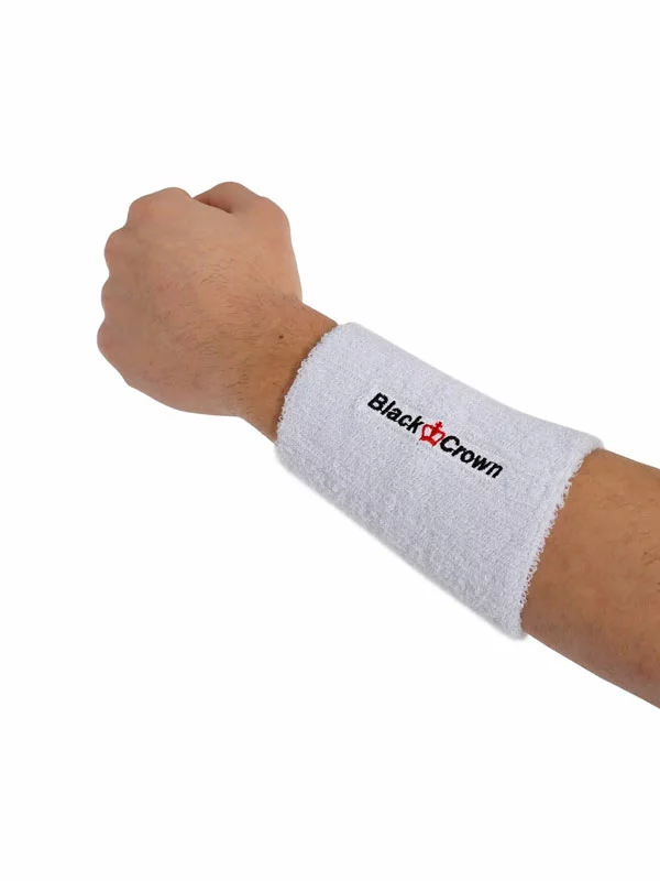 Black Crown Trak za zapestje Beli