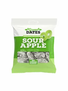 Green Dates Datlji z okusom kislega jabolka – 90 g