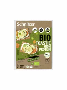 Proteinski toast kruh brez glutena Ekološki 170 g Schnitzer