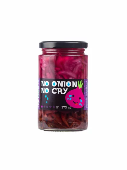 Vložena Vijolična Čebula No Onion No Cry – 370 Ml Volim Ljuto
