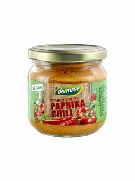 Namaz paprika & čili – ekološki 180 g dennree