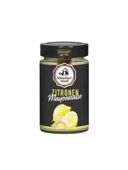 Majoneza z limono – ekološka 200 ml Münchner Kindl Senf