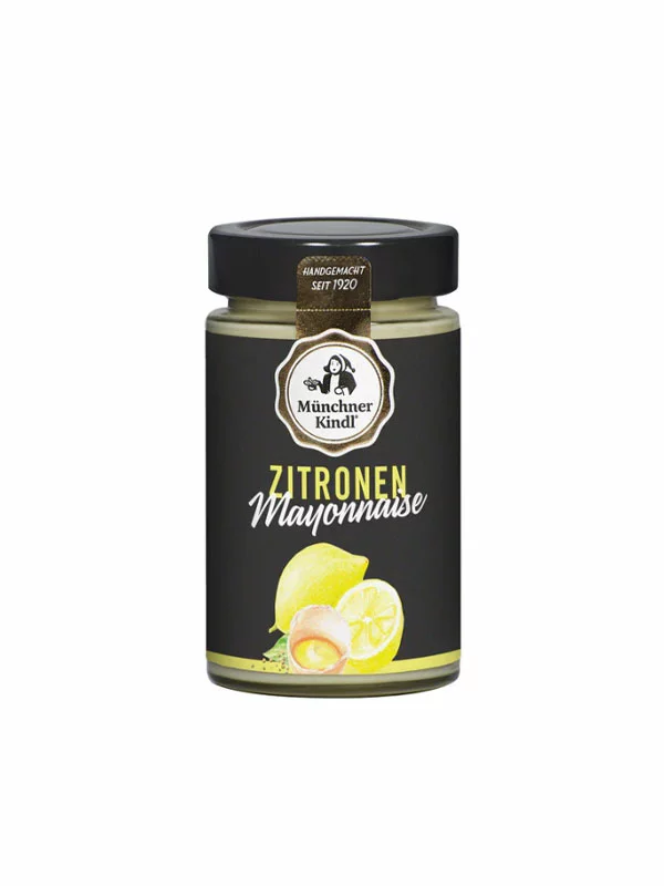 Majoneza z limono – ekološka 200 ml Münchner Kindl Senf