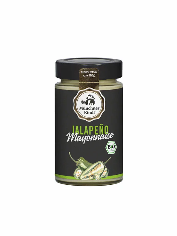 Majoneza z jalapeño paprikami – ekološka 200 ml Münchner Kindl Senf