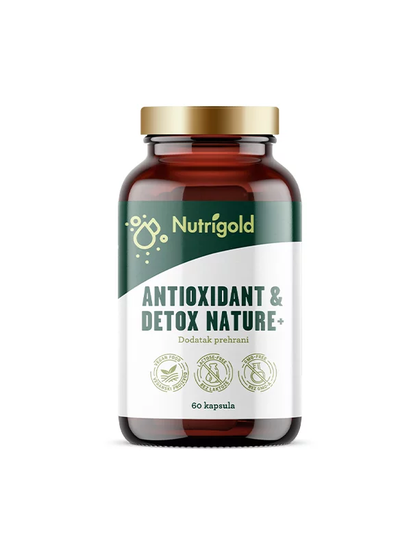 Antioxidant & Detox Nature+ - 60 veganskih kapsul, Nutrigold