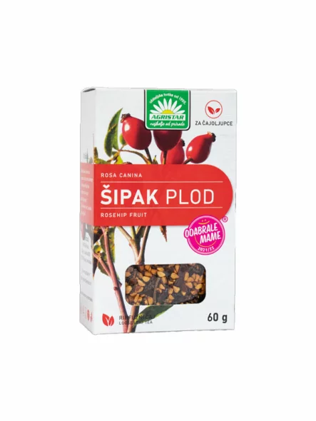 Čaj iz plodov šipka - 60g Agristar