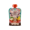 Nutrigold Baby ekološka Sadna kaša Medvedkov zajtrk v 100 g pakiranju.