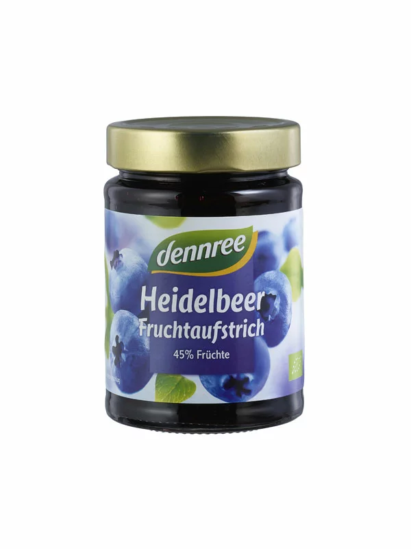 Borovničev džem - Ekološki 340g Dennree