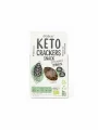 JFOODS SA ekološki KETO krekerji z okusom špinače v 60g pakiranju