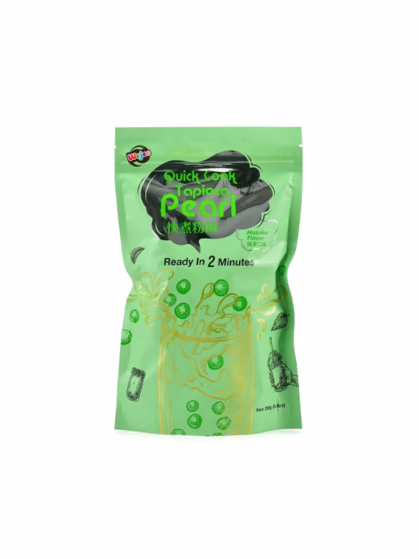 Wejee Tapiokine perle z matcha aromo v 250 g pakiranju