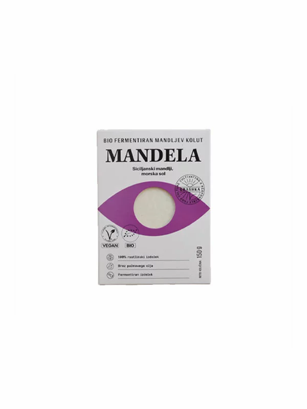 Grashka ekološki veganski sir Mandela v 150 g pakiranju.