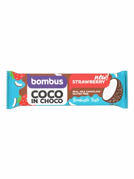 Coco in Choco – Jagoda 40 g Bombus