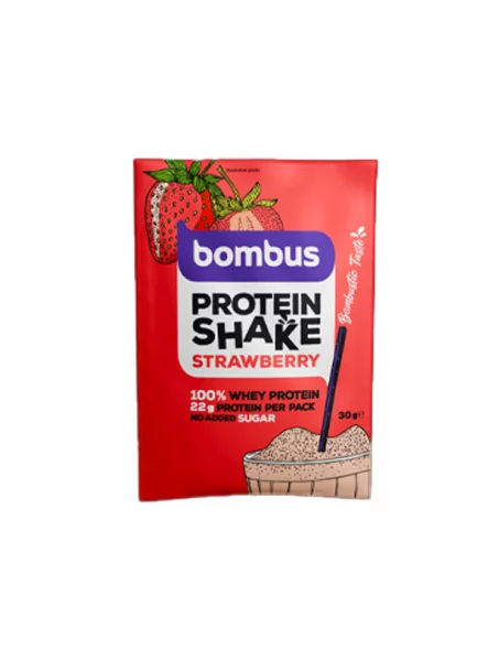 Beljakovinski napitek – Jagoda 30 g Bombus